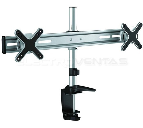 Soporte De Escritorio Doble Monitor En Mesa 10-23 , Ev2254