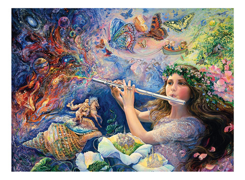 Buffalo Games - Josephine Wall - Enchanted Flauta (glitter E