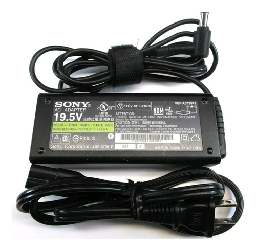 Cargador Sony Vaio Vgn Pcg Vpc 65w 76w 92w Original Ac19v10