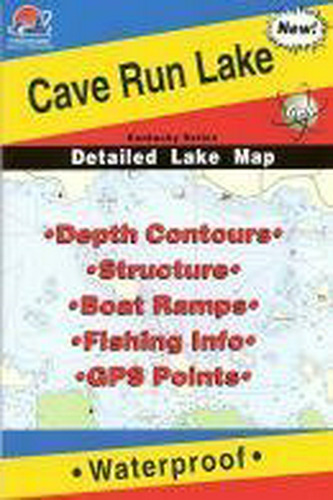 Cueva Ejecuta El Lago De Pesca Mapa (kentucky Pesca Series, 