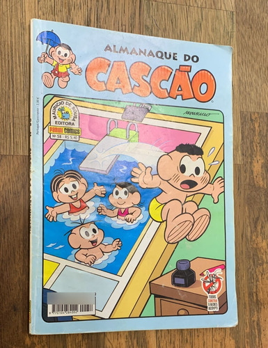 Hq / Almanaque M Sousa: Cascão Nº 58 - 82pg Quadrinhos (a)