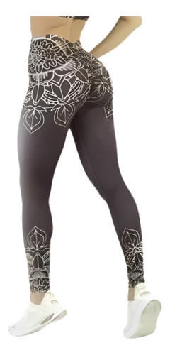 Calza Deportiva Fanaticas Mandala Dora Anticelulitis Push Up