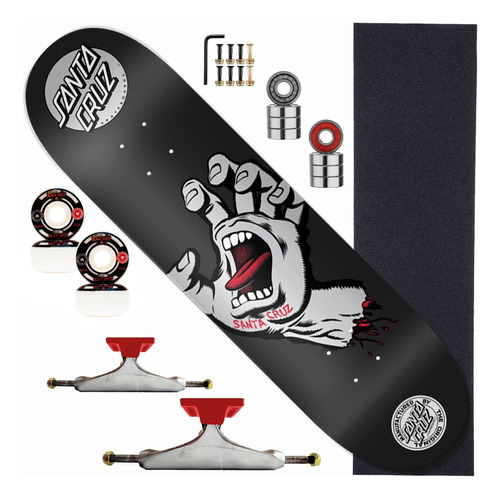 Skate Santa Cruz Completo Profissional - Pro I