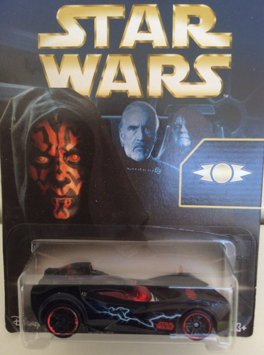Darth Maul Y Clone Trooper - Vehiculos Star Wars Hotwheels (Usado)