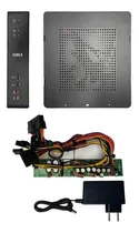 Comprar Kit Pu002F Mini Pc Itx Thin Client Gabinete Botão + Usb + Fonte Voltagem 110vu002F220v