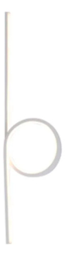 Aplique Pared Led 16w Triple Tono De Luz Dacti Diseño Deco Estructura Blanco