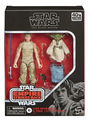 Figura Star Wars The Black Series Deluxe Luke E Yoda E9642