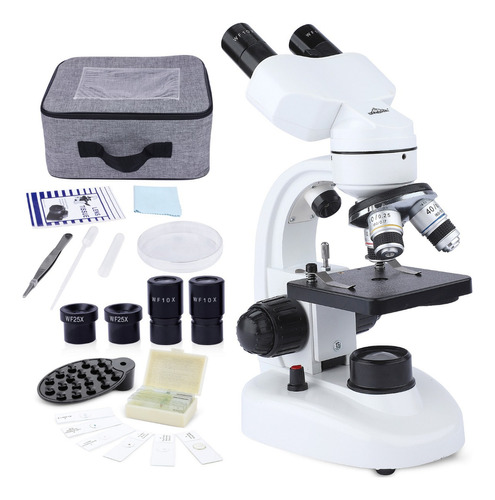 Maxlapter Microscopio 40x-1000x Para Niños Y Adultos