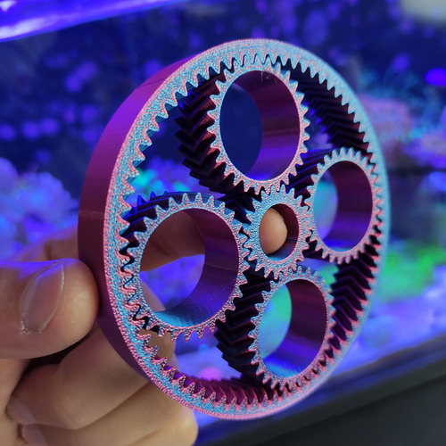 Fidget Spinner Anti Estresse Stress Impressão 3d Bicolor