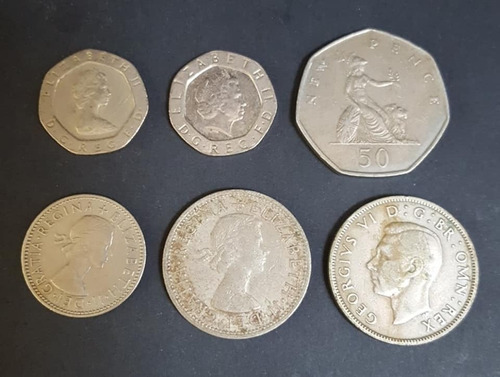 Lote De Monedas De Inglaterra