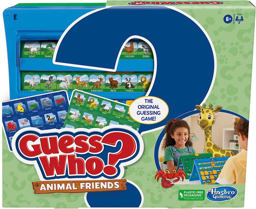 Guess Who? Juego De Animales Amigos Para Niños De 6 Años