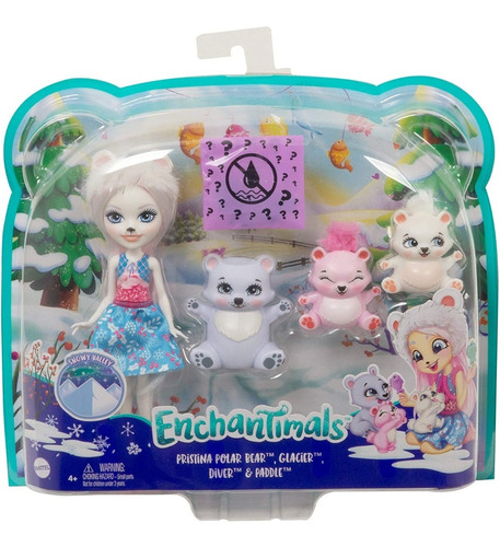 Enchantimals Muñeca Pristina Polar Bear