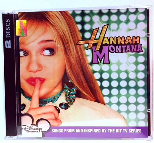Hannah Montana Miley Cyrus Cd+ Dvd  Disney Cerrado Original