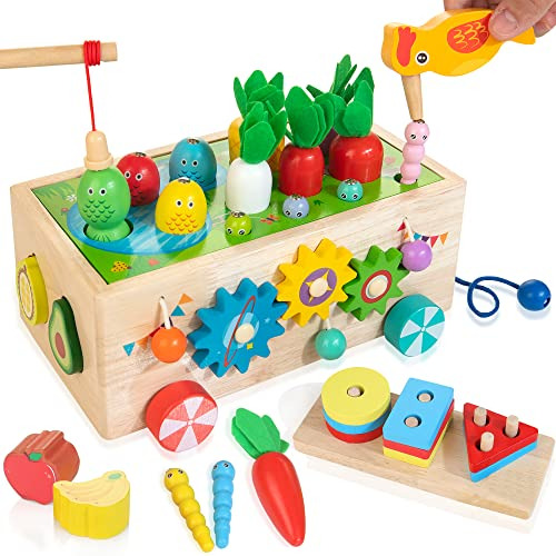 Juguetes Montessori Niños De 1 Año, Set De Juego De C...