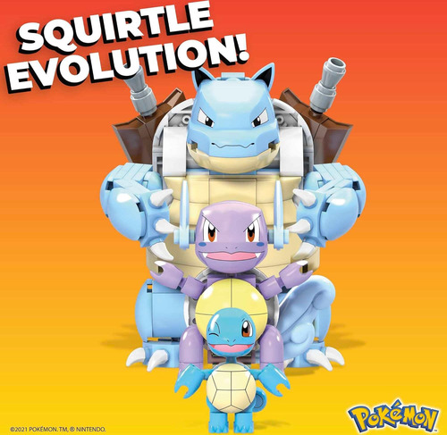 Mega Construx Pokémon Blastoise Figura De Bloques