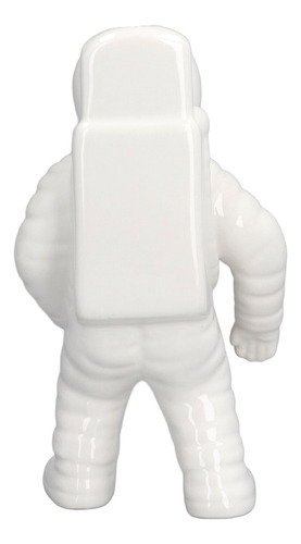Figura Con Estatua, Jarrón Moderno De Space Man De Cerámica