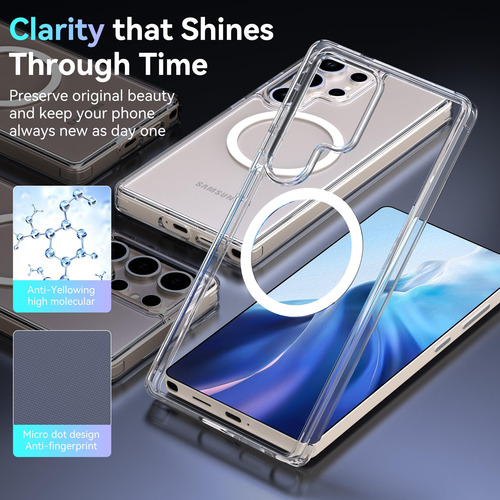 Funda Raptic Diamond Clear Para Samsung Galaxy S25 Ultra