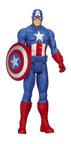 Marvel Avengers Titan Hero Series Capitan America Figura D