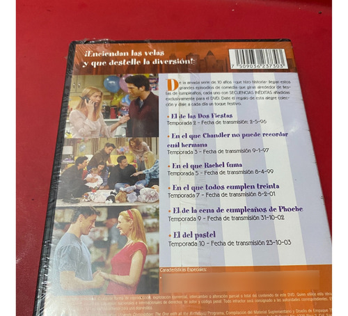 Friends - Los Cumpleaños Dvd (Usado)