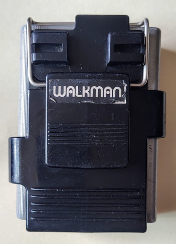 Sony Walkman Cassette Wm-2 Con Case Funcionando Gris (Usado)