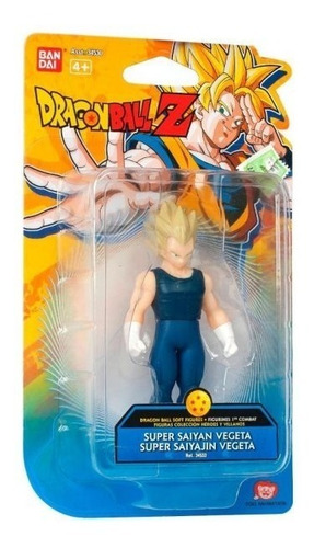 Figura Dragon Ball Z Bandai 9 Cm Goku Piccolo Saiyan Vegeta