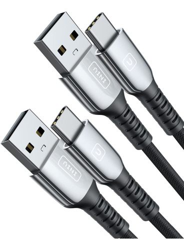 Superzinc Usb C Cable 2 Pack 6 6ft 3 1a Qc3 0 Fast Ch...