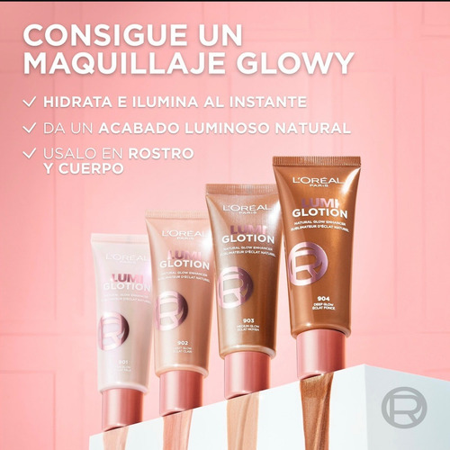 Lorèal True Match Lumi Glotion Tono 902 902 Light Glow/ Eclat Clair