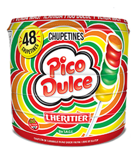 Pico Dulce Chupetin X 48un - Cioccolato Tienda De Dulces 
