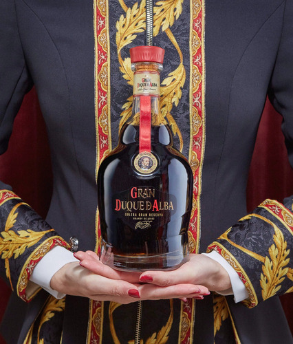 Brandy Gran Duque De Alba Original Con Copa Goldbottle