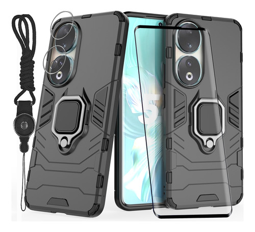 Rudo Uso Case Funda For Honor 90 +screen Len Mica Strap