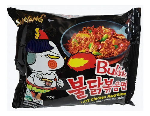 Kit Miojo Coreano Apimentado Buldak Hot Chicken (3 Sabores)