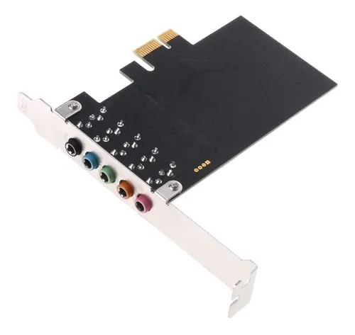 Tarjeta Sonido Interna Pci Express 1x Canal 5.1 Windows 10