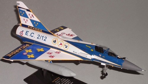 Aviao Caça Mirage 2000c Picardie França Militar Jato