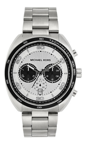 Reloj Michael Kors Mk Mk8613 Plateado Dane Original 