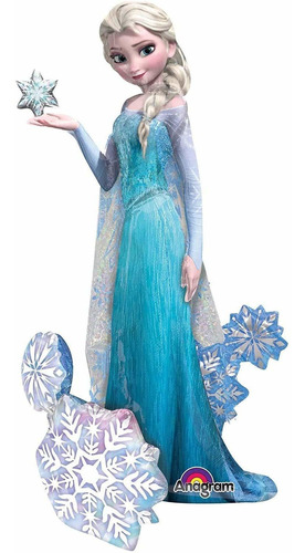Globo Decoracion Elsa Reina Nieve Frozen Para Cumpleaño 57 