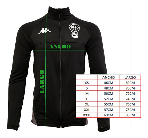 Imagen 6 de 7 de Campera Cuello Mao Salida Black Huracan
