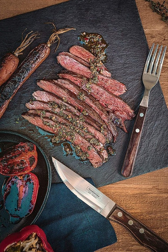 Conjunto de talheres Tramontina, 15 peças de chapas de aço inoxidável