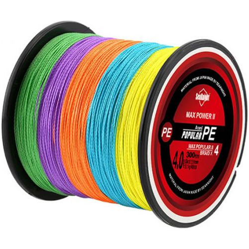 Linha De Pesca Multi-filamento X4 Fios 300m 0,23mm 24lbs