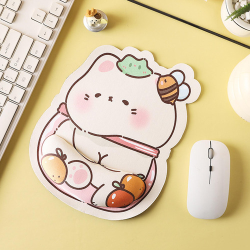 Almofada De Mouse Fofa Com Espuma De Memória De Suporte De