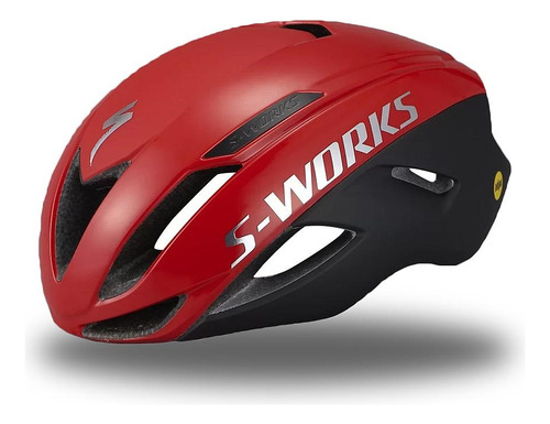 Casco Specialized Evade S-works Ii Angi Mips Ce Flored/chrm