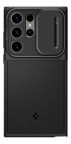 Carcasa + Cubre Cámara Para Samsung S23 Ultra - Spigen Optik Armor