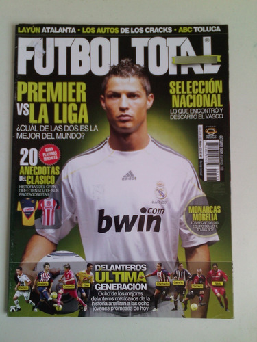 Revistas Fútbol Total N° 128 -año 2009- Nueva-