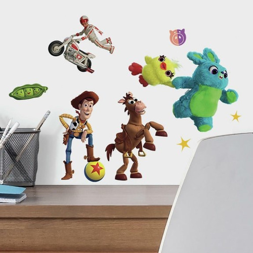 Vinilo Para Pared Toy Story 4 / Cars