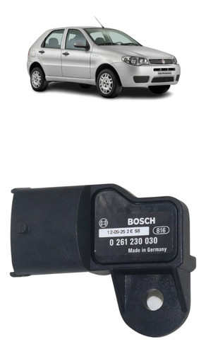 Sensor Map Fiat Palio 1.6 16v E-torq Flex A Partir Ano 2012