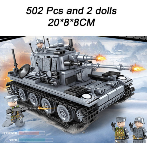 Bloques De Tanques T38 Modelos De Construcción Y Soldados