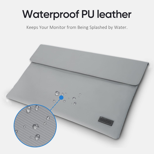 Funda Para Monitor Portátil Arzopa De 17,3 Pulgadas, Gris