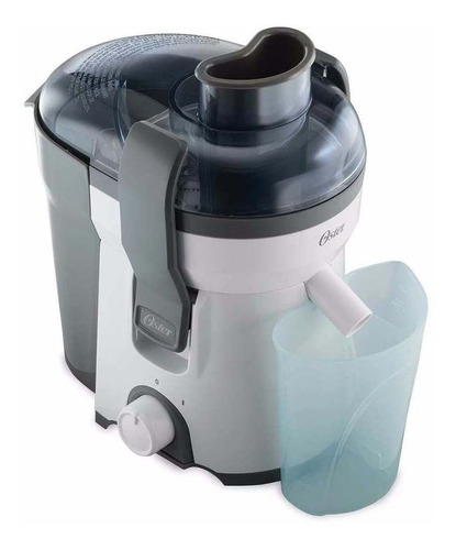 Imagen 2 de 2 de Extractor de jugos Oster FPSTJE316 gris y blanco 127V con accesorios