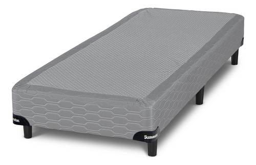 Base Sommier Suavestar Boreal Bamboo 80x190 Color Gris