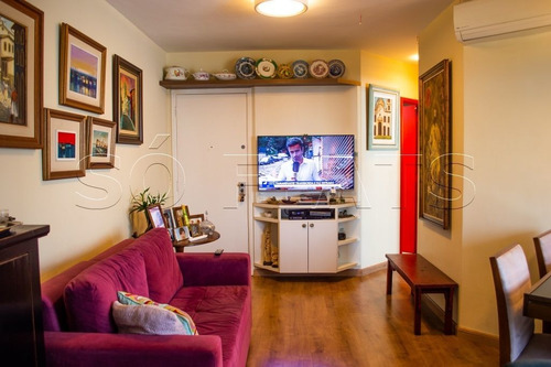 Imagem 4 de 15 de Flat Nos Jardins, 01 Dorm, Fora Do Pool - Sf33344
