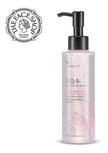 Imagen 1 de 6 de El Limpiador Facial Face Shop, Arroz Natural Luz Agua Aceite
